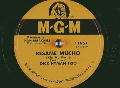 Besame Mucho by Dick Hyman Trio

