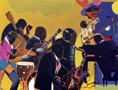 Out Chorus by Romare Bearden

