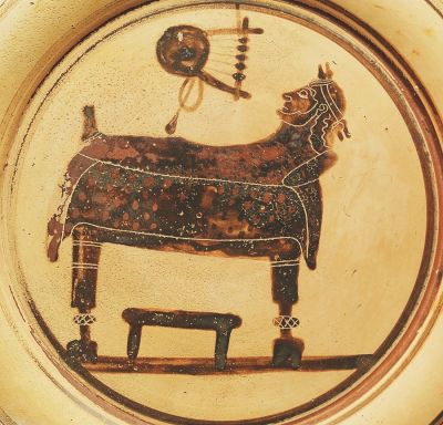 Terracotta Plate Attributed to the Chimaera Painter