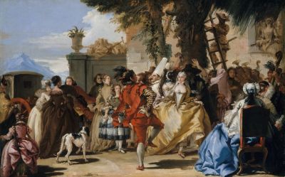 The Dance in the Country by Giovanni Domenico Tiepolo

