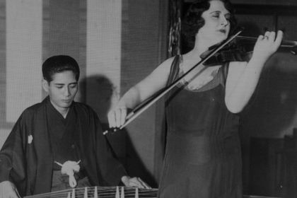 Michio Miyagi &amp; Renée Chemet: near century-old collaboration of koto and violin linking Japanese traditions with Western classic