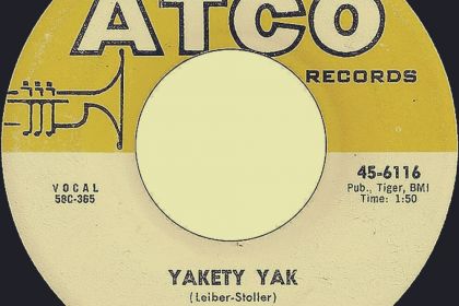 Yakety Yak: teenager&#039;s answer to household chores in a hit song