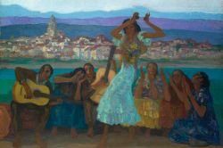The Gypsy Dance by Hermenegildo Anglada-Camarasa

