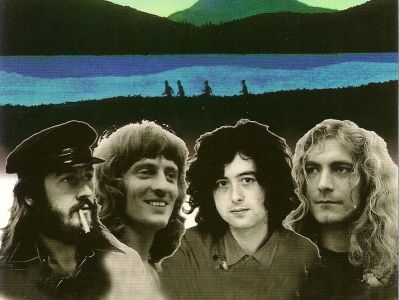 Led Zeppelin LP cover